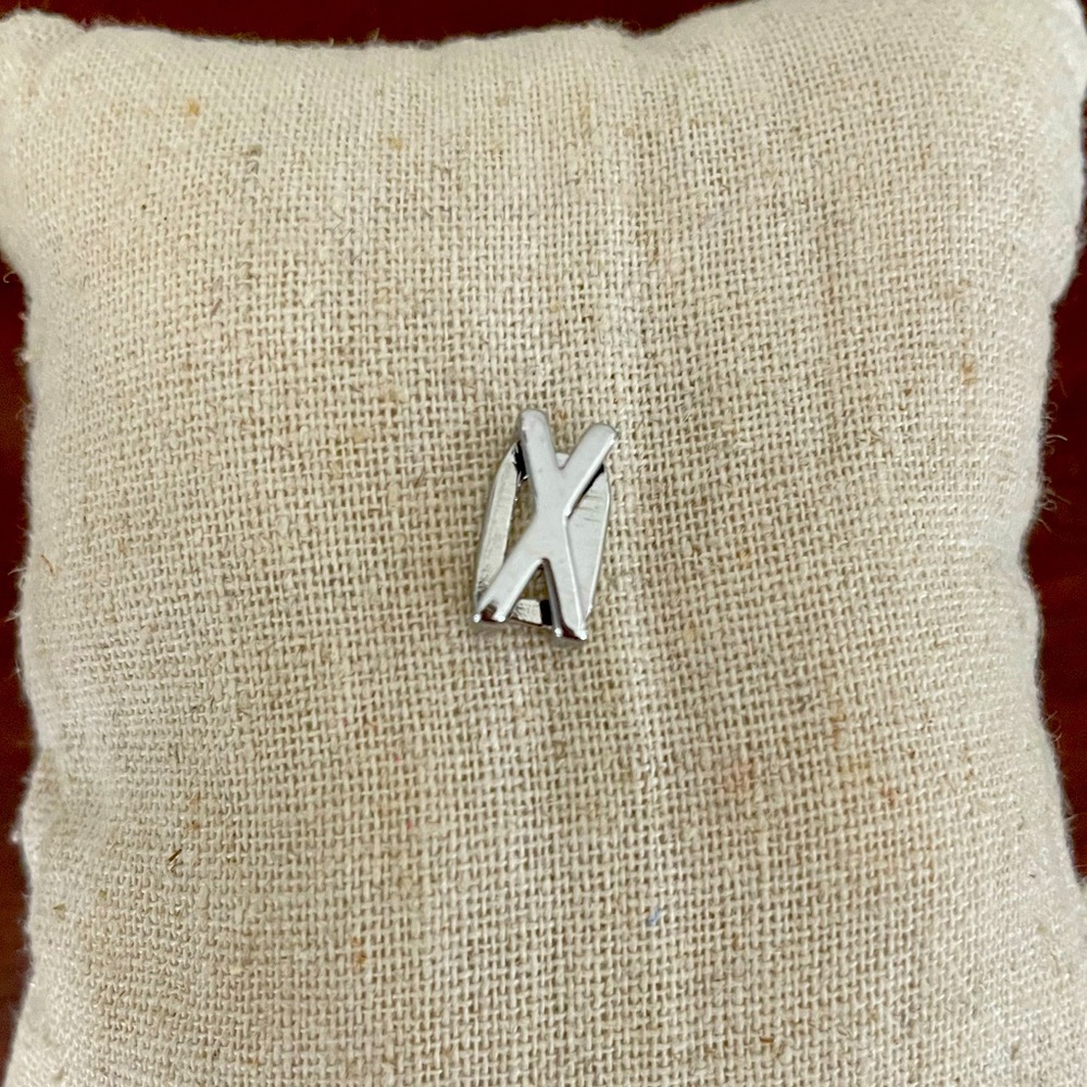 Silver Stella & Dot X Charm